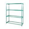 2x 4 Tier Plant Shelve Garden Greenhouse Steel Storage Shelving Frame Stand Rack Deals499