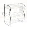 3 Tier Stainless Steel Dish Rack Drainer Tray Kitchen Storage Cup Cutlery Holder Deals499