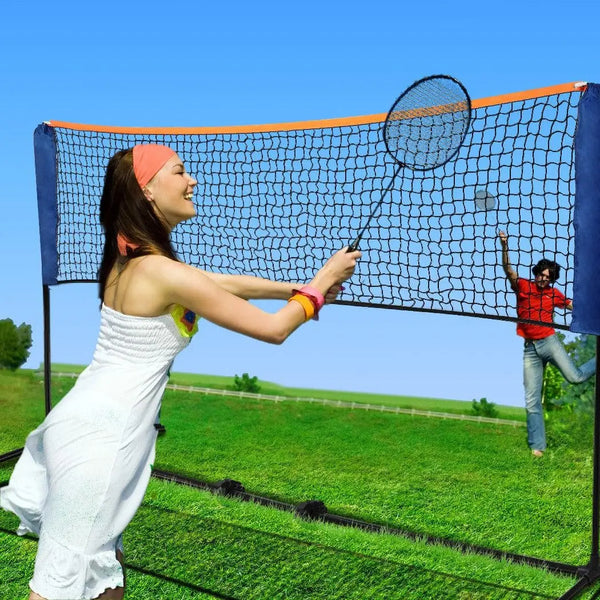 3M Badminton Volleyball Tennis Net Portable Sports Set Stand Beach Backyards Deals499