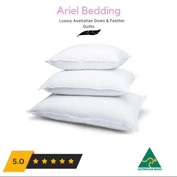 Ariel Miracle 80percent Duck Down Pillows Standard - 45cm x 70cm Deals499