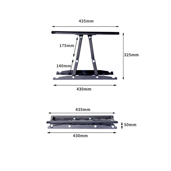 TV Wall Mount Bracket Tilet Swivel Slim Motion LED LCD 20 32 42 50 55 60 inch Deals499