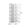 Cube Cabinet DIY Shoe Storage Cabinet Organiser Rack Shelf Stackable 10 Tier Deals499