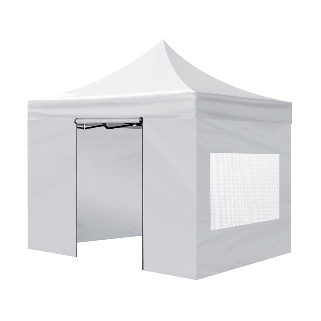 Mountview Gazebo TentOutdoor Marquee Gazebos 3x3 Camping Canopy Mesh Side Wall Deals499