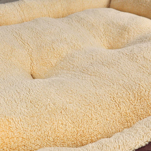 PaWz Pet Bed Mattress Dog Cat Pad Mat Cushion Soft Winter Warm Large Brown Deals499