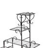 Levede Outdoor Indoor Plant Stand Metal Flower Pot Garden Corner Shelf Stands Deals499