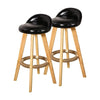 4x Levede Leather Swivel Bar Stool Kitchen Stool Dining Chair Barstools Black Deals499