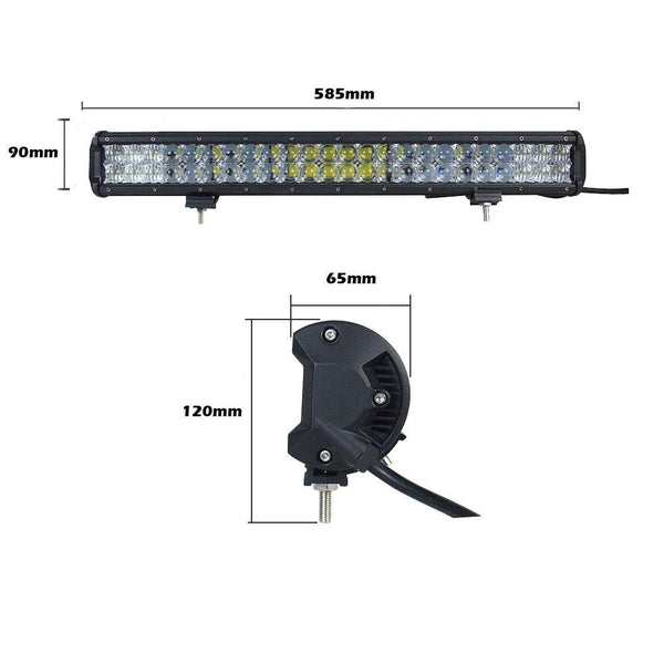 23inch Osram LED Light Bar 5D 144w Sopt Flood Combo Beam Work Driving Lamp 4wd Deals499