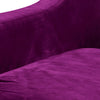 Sofa Cover Couch High Stretch Super Soft Plush Protector Slipcover 1 Seater Wine Deals499