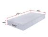 Palermo Contour 20cm Encased Coil King Single Mattress CertiPUR-US Certified Foam Deals499