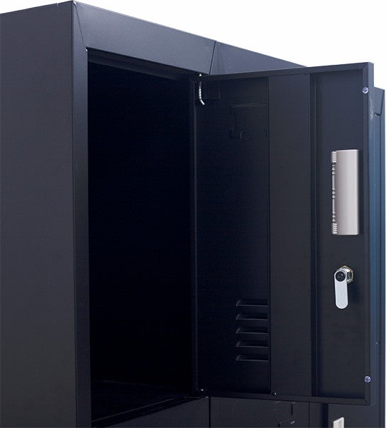 Standard locks 12 Door Locker for Office Gym - Black Deals499