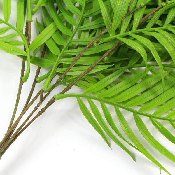 Hanging Fresh Green Bamboo Leaf Fern UV Resistant 80cm Deals499