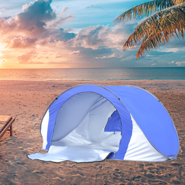 Mountview Pop Up Tent Beach Camping Tents 2-3 Person Hiking Portable Shelter Deals499