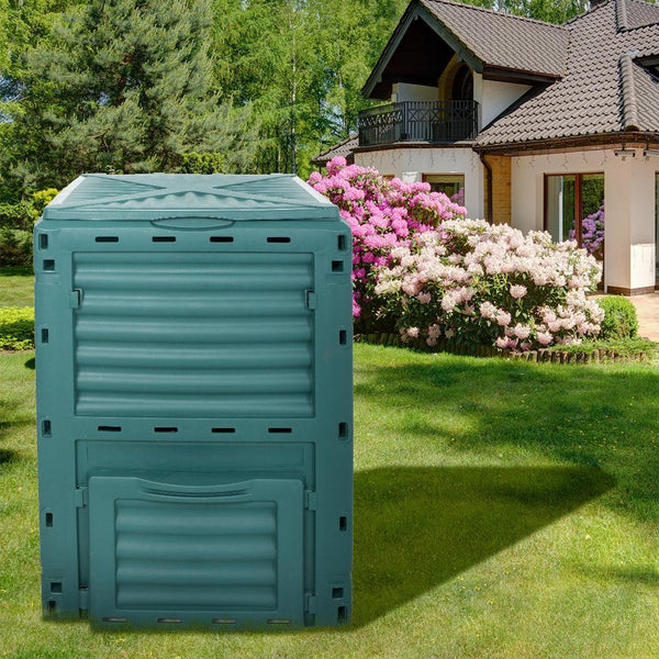 290L Compost Bin Food Waste Recycling Composter Kitchen Garden Composting Green Deals499