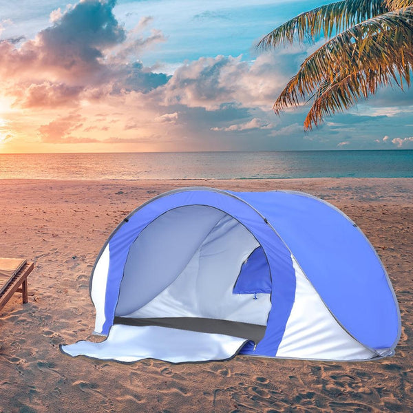 Mountview Pop Up Tent Beach Camping Tents 2-3 Person Hiking Portable Shelter Deals499