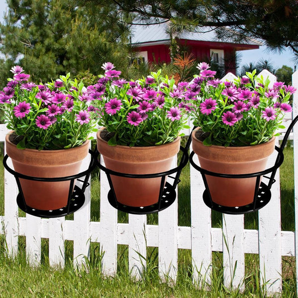 Levede 3x Plant Stand flower Holder Hanging Pot Basket Plant Garden Wall Storage Deals499