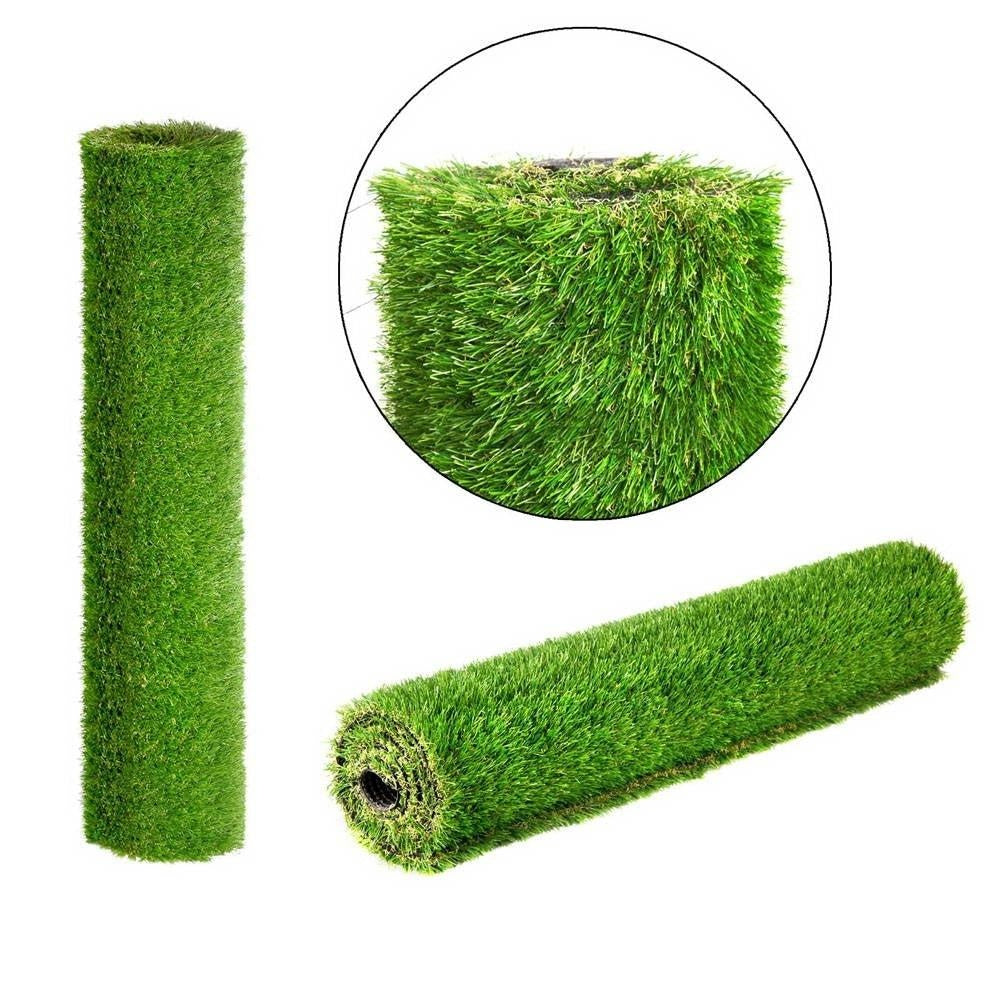 Primeturf Synthetic 30mm  0.95mx20m 19sqm Artificial Grass Fake Turf 4-coloured Plants Plastic Lawn Deals499