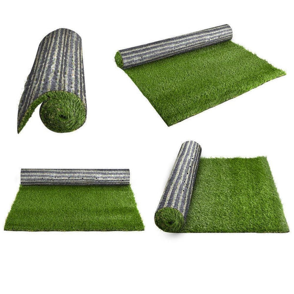 Primeturf Synthetic Artificial Grass Fake Lawn 1mx10m Turf Plastic Plant 30mm Deals499