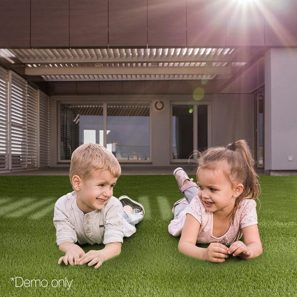 Primeturf Synthetic Artificial Grass Fake Lawn 1mx10m Turf Plastic Plant 30mm Deals499