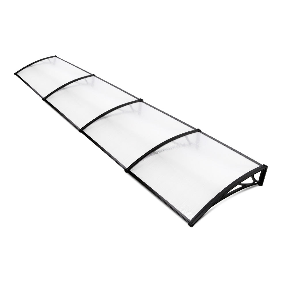 Instahut Window Door Awning Door Canopy Patio UV Sun Shield 1mx4m DIY Deals499