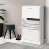 Artiss 3 Tier Shoe Cabinet - White Deals499