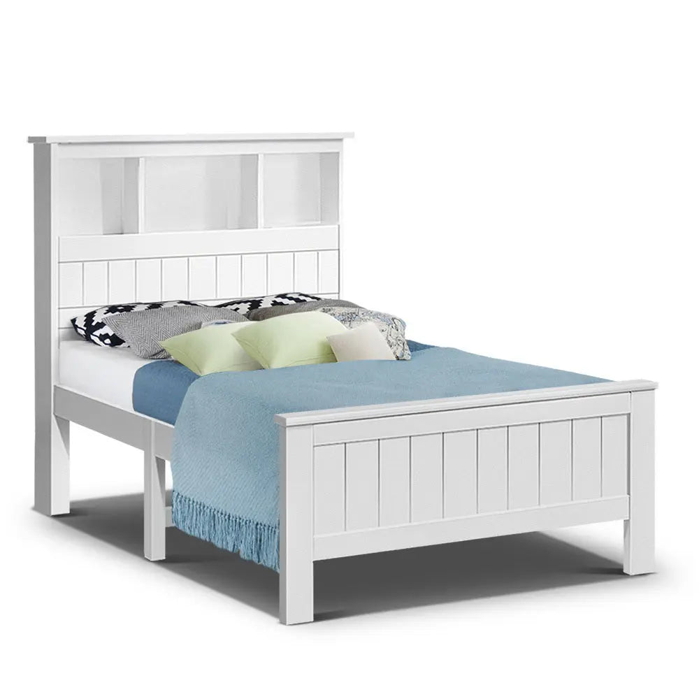 Artiss King Single Wooden Timber Bed Frame Deals499