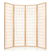 Artiss Room Divider Screen Wood Timber Dividers Fold Stand Wide Beige 4 Panel Deals499