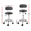 Artiss Salon Stool Swivel Chair Backrest Barber Hairdressing Hydraulic Height Deals499