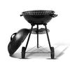 Grillz Charcoal BBQ Smoker Drill Outdoor Camping Patio Barbeque Steel Oven Deals499