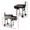 Grillz 2-in-1 Offset BBQ Smoker - Black Deals499