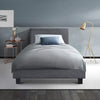 Artiss Neo Bed Frame Fabric - Grey Single Deals499