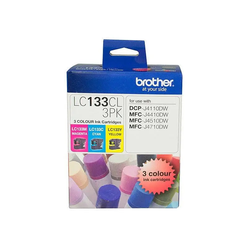 BROTHER LC133 CMY Colour Pack BROTHER