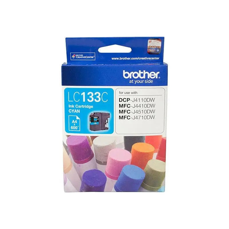 BROTHER LC133 Cyan Ink Cartridge BROTHER