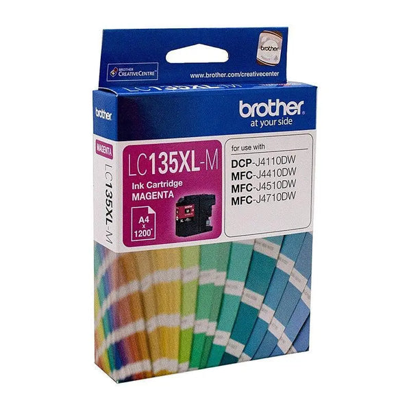 BROTHER LC135XL Magenta Ink Cartridge BROTHER