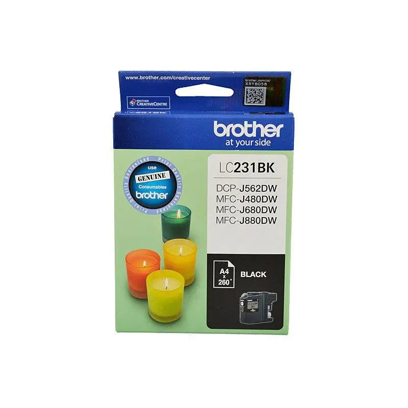 BROTHER LC231 Black Ink Cartridge BROTHER