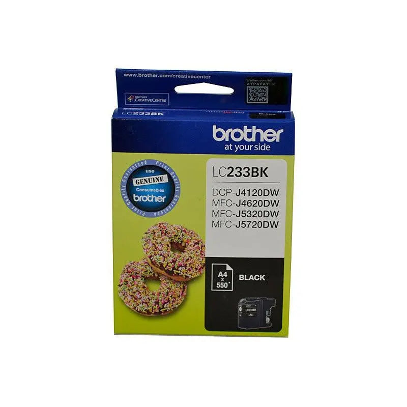 BROTHER LC233 Black Ink Cartridge BROTHER