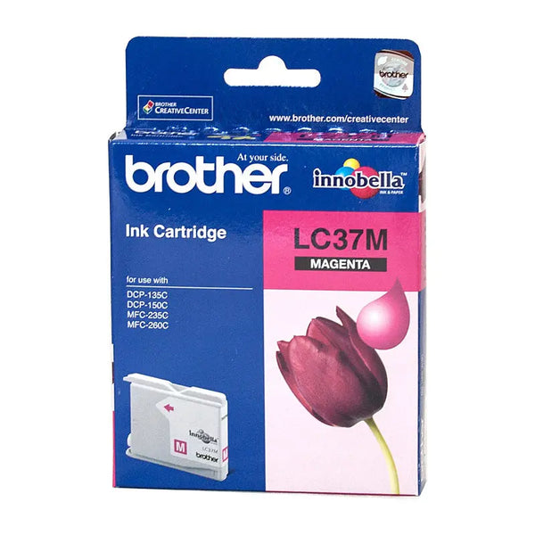 BROTHER LC37 Magenta Ink Cartridge BROTHER