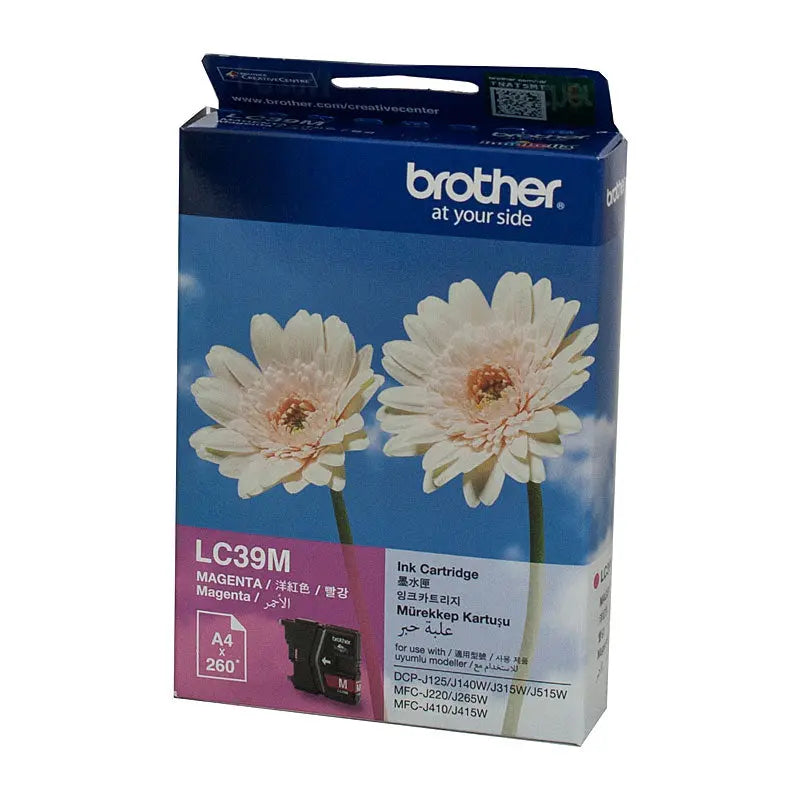 BROTHER LC39 Magenta Ink Cartridge BROTHER