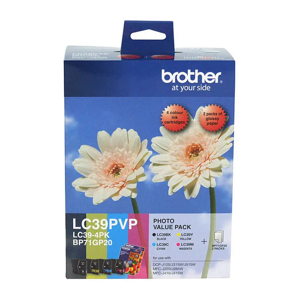 BROTHER LC39 Photo Value Pack BROTHER