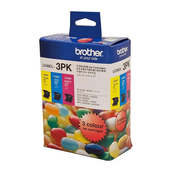 BROTHER LC40 CMY Colour Pack BROTHER