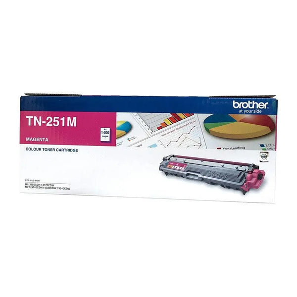 BROTHER TN251 Magenta Toner Cartridge BROTHER