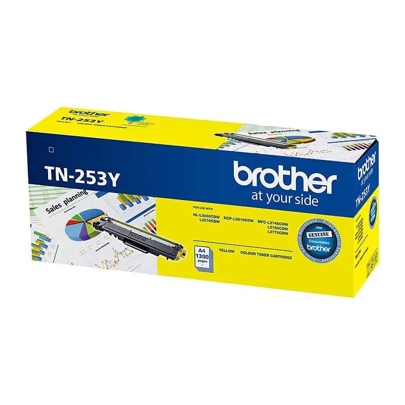 BROTHER TN253 Yellow Toner Cartridge BROTHER