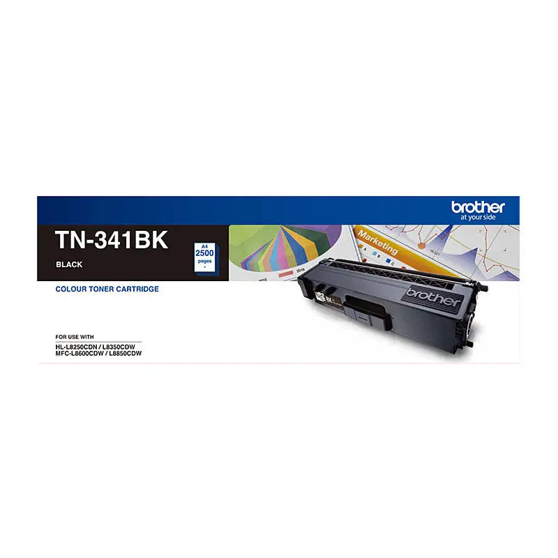 BROTHER TN341 Black Toner Cartridge BROTHER