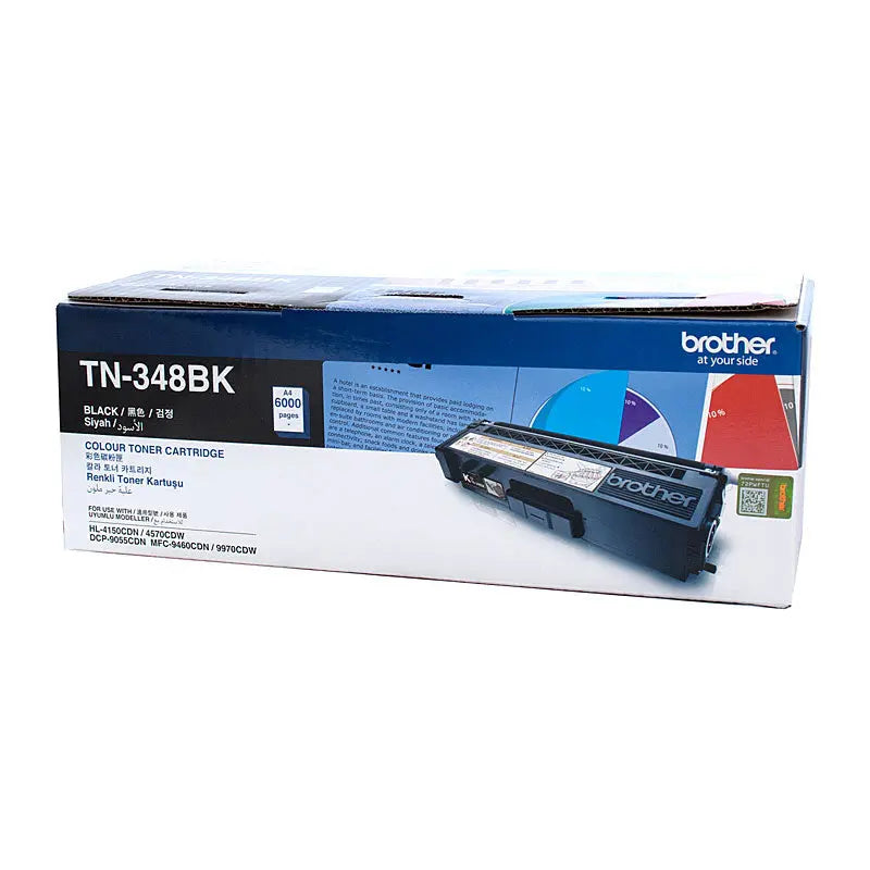 BROTHER TN348 Black Toner Cartridge BROTHER