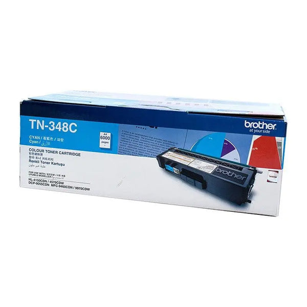 BROTHER TN348 Cyan Toner Cartridge BROTHER