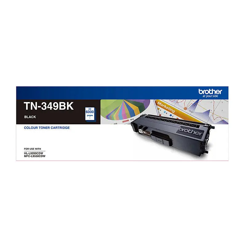 BROTHER TN349 Black Toner Cartridge BROTHER