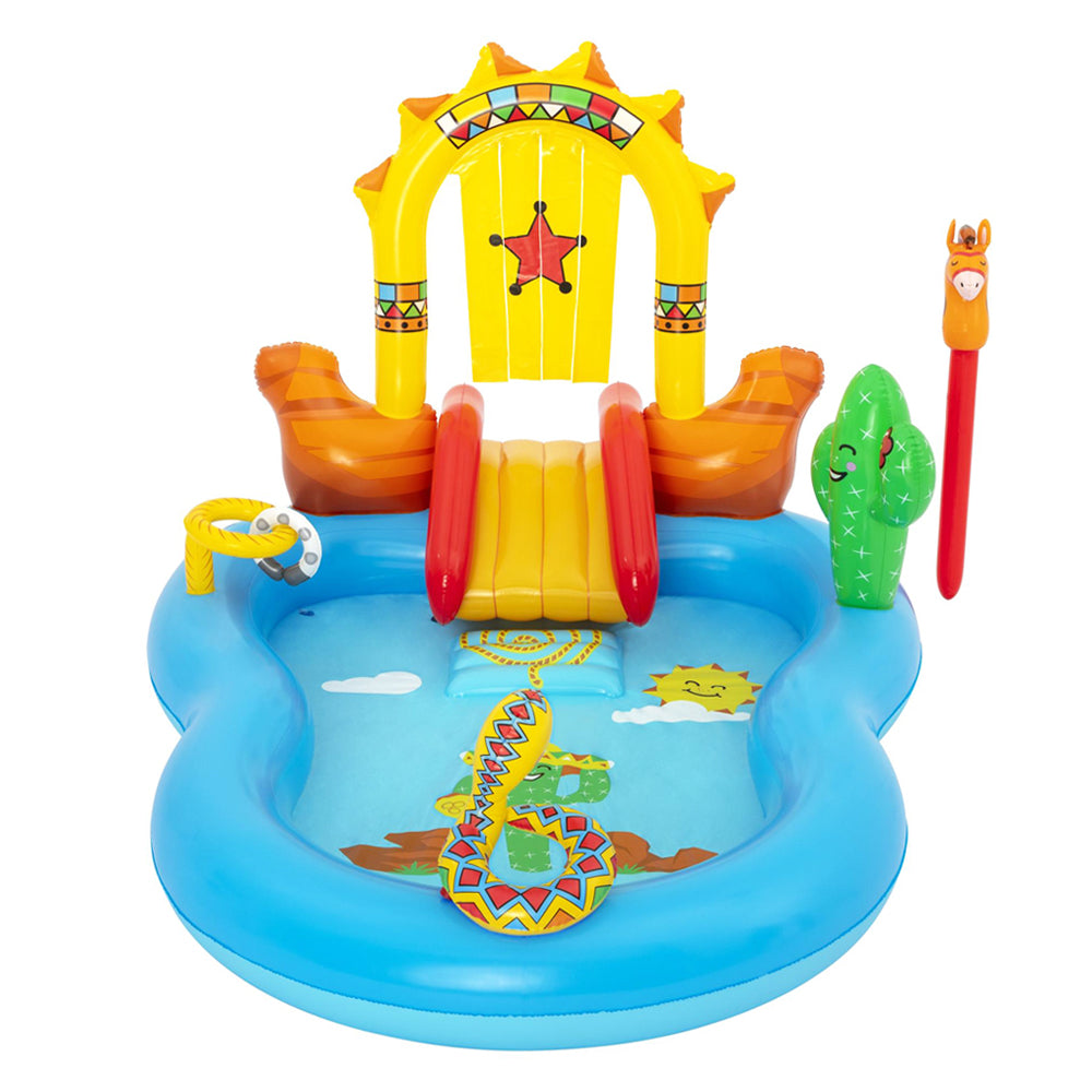 Bestway Swimming Pool Above Ground Inflatable Kids Play Wild West Pools Toy Game Deals499