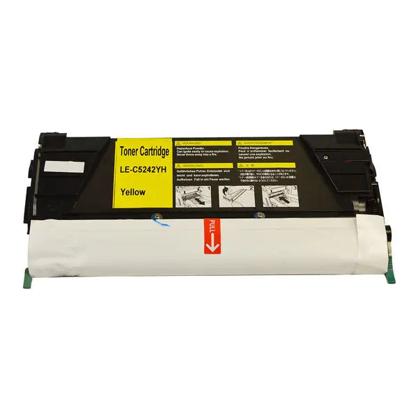 C5240YH Yellow Generic Toner Cartridge LEXMARK