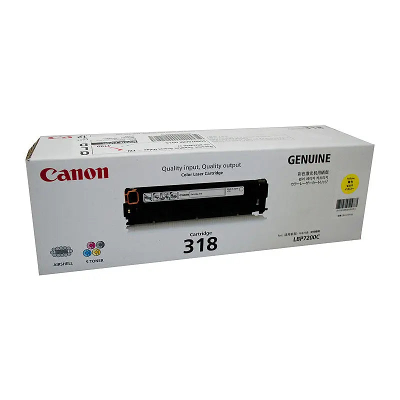 CANON Cartridge318 Yellow Toner CANON