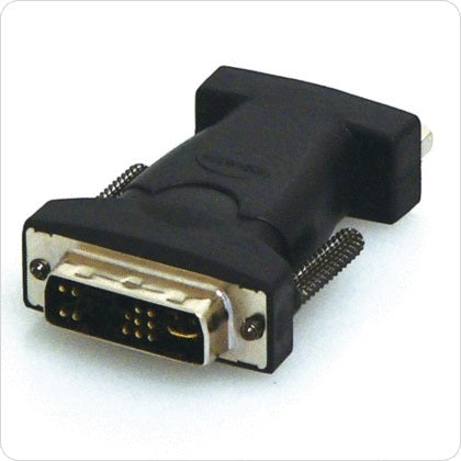 8WARE DVI-M to VGA-F Adapter DVI17M to VGA HD15F Adapter - DVI 17M (ANALOGUE) TO VGA HD15F 8WARE