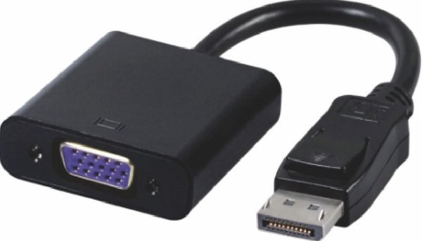 ASTROTEK DisplayPort DP to VGA Adapter Converter Cable 20cm - 20 pins Male to 15 pins Female ~CB8W-GC-DPVGA-2 ASTROTEK